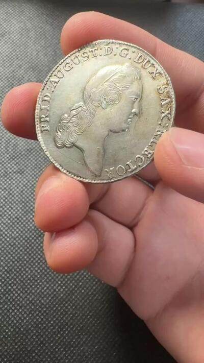 甄臻铺-世界币章拍卖（第38期）立冬小精品场，送拍享返佣金等优惠多多 德国 1778年 萨克森 泰勒大银币 双面深打