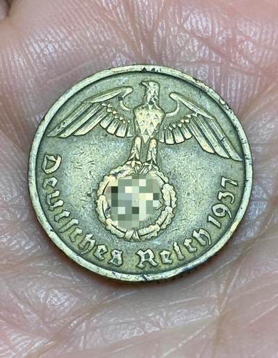 2025年第一百二十五场(总第一百五十一场）外国好品散币(免佣金) - 德意志第三帝国1937年10芬尼(A标柏林造)