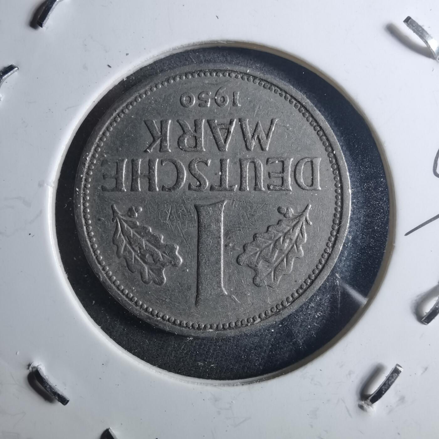 沼泽如烟--第895场 德国1950年1马克