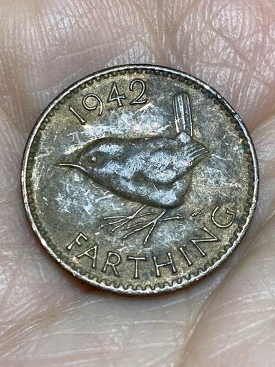 2025年第一百二十五场(总第一百五十一场）外国好品散币(免佣金) - 英国🇬🇧1942年1法新(乔治六世第一版)