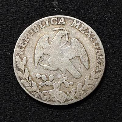 【全场包邮】纯粹捡漏拍476场（免费代拍第13场）调整中 - 墨西哥1868年2瑞尔银币