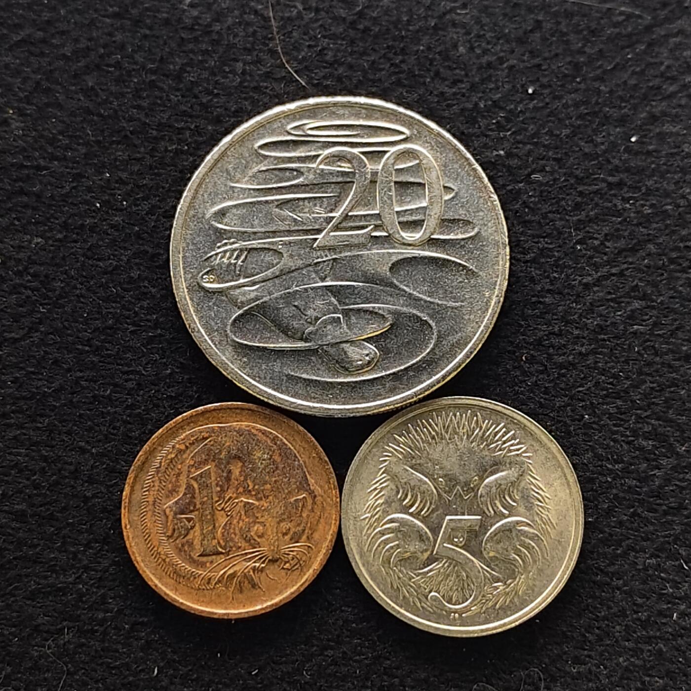 【全场包邮】纯粹捡漏拍476场（免费代拍第13场）调整中 澳大利亚给各年份散币3枚一组