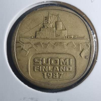 沼泽如烟--第896场 - 芬兰1987年5马克