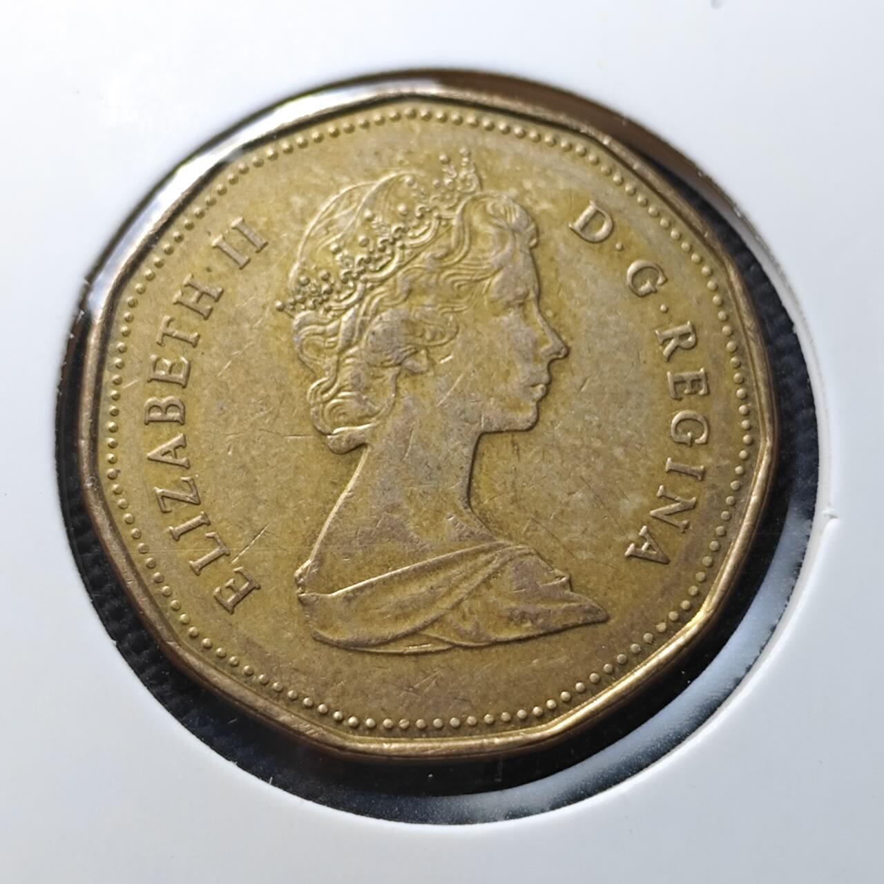 KK钱币收藏小铺  第367场  2月预留时间 周末发货  加拿大1元