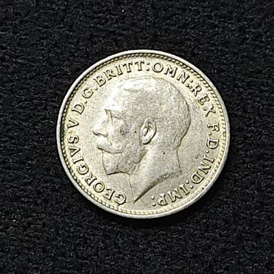 【全场包邮】纯粹捡漏拍476场（免费代拍第13场）调整中 - 英国1921年乔治五世3便士银币