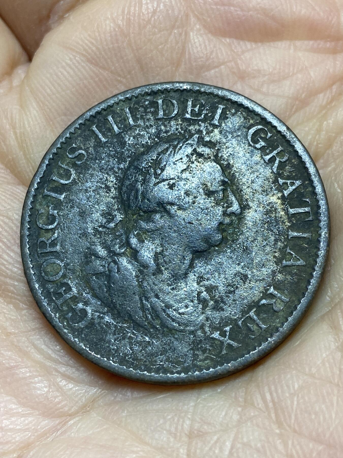 2025年第一百二十六场(总第一百五十二场）外国好品散币(免佣金) 英国🇬🇧1799年半便士(乔治三世时期)