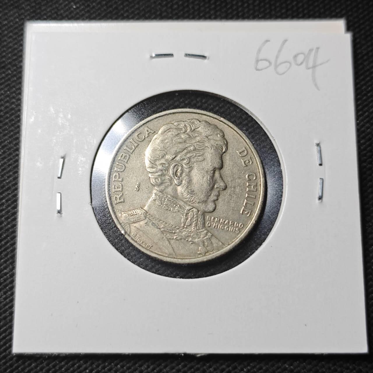 KK钱币收藏小铺  第366场  2月预留时间 周末发货  智利1比索