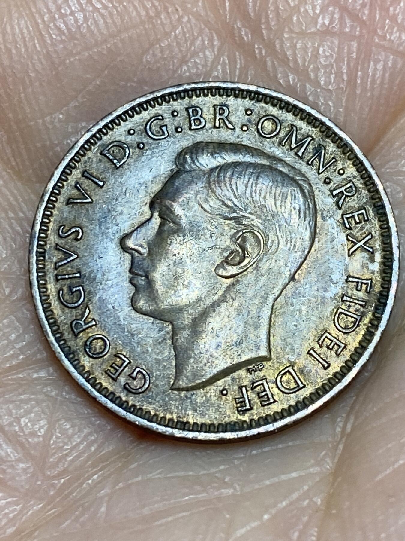 2025年第一百二十五场(总第一百五十一场）外国好品散币(免佣金) 英国🇬🇧1951年1法新(乔治六世第二版)