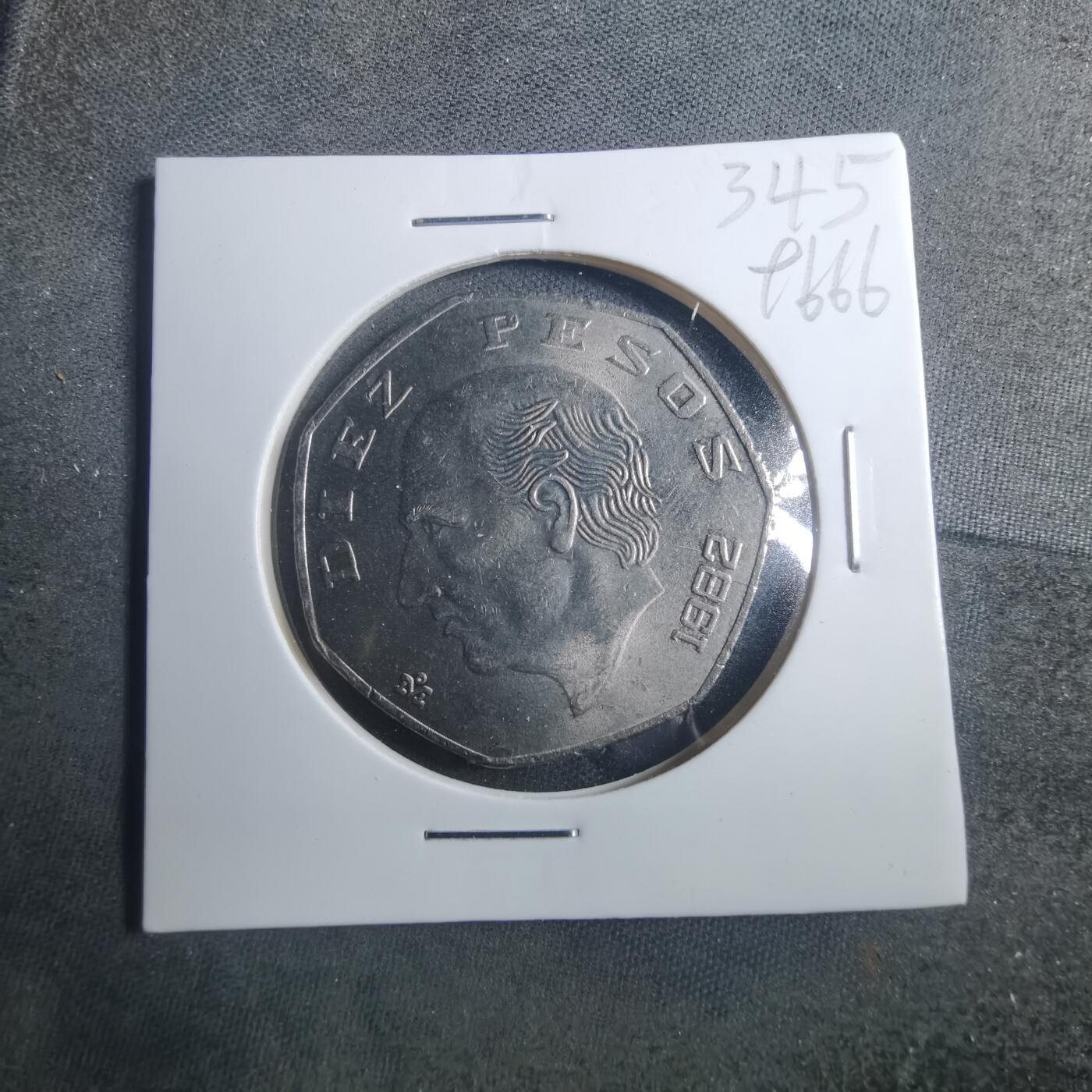 沼泽如烟--第896场 墨西哥1982年10比索