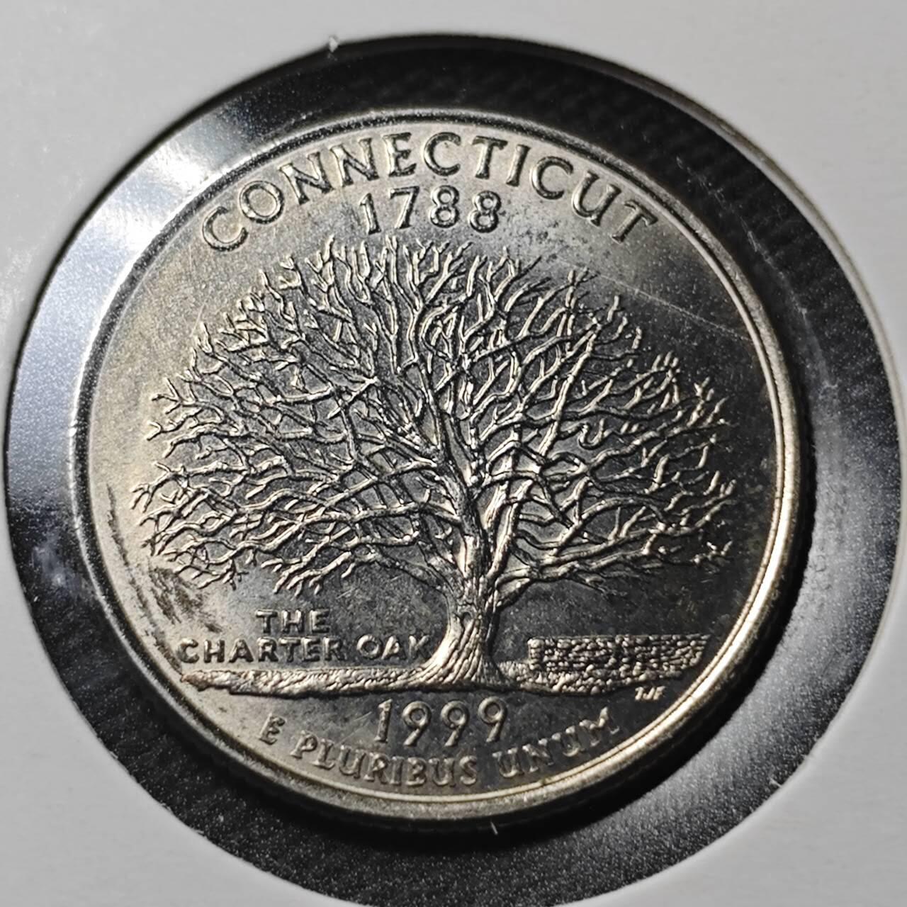 KK钱币收藏小铺  第366场  2月预留时间 周末发货  美国25分纪念币