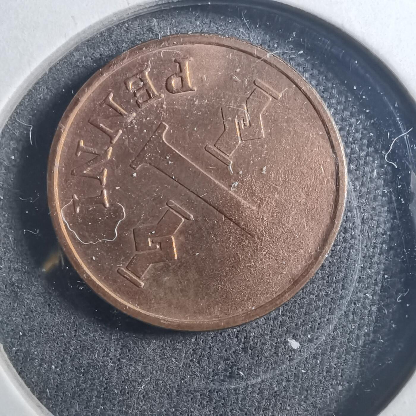 沼泽如烟--第896场 芬兰1967年1芬尼