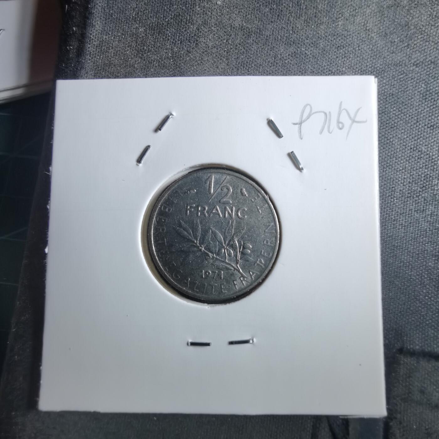 沼泽如烟--第897场 法国1971年半法郎