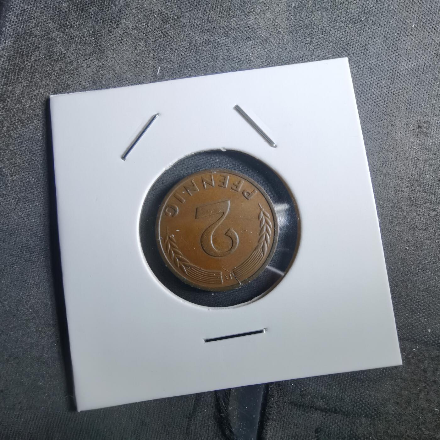 沼泽如烟--第897场 德国1965年2芬尼