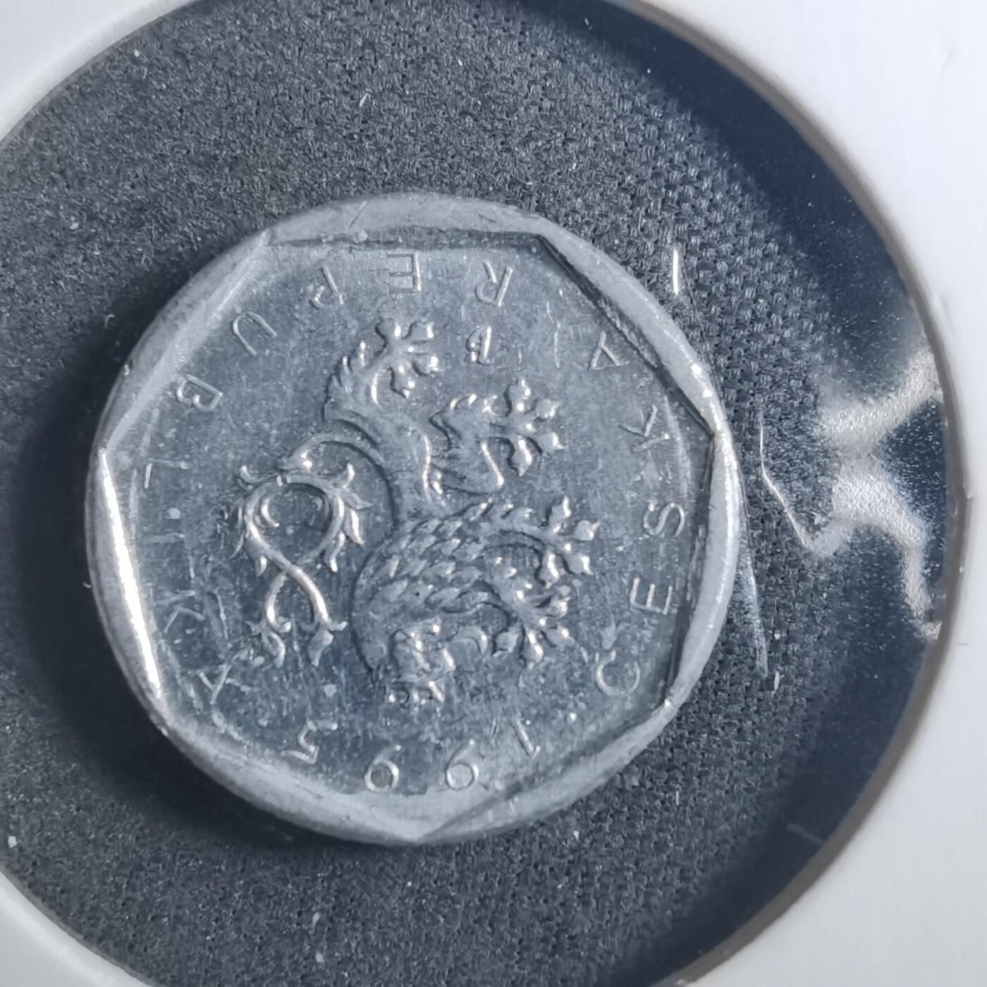 沼泽如烟--第896场 捷克1995年20赫勒