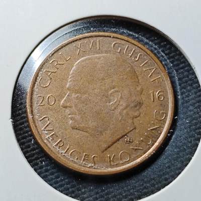 KK钱币收藏小铺  第367场  2月预留时间 周末发货 - 2016瑞典2克朗 