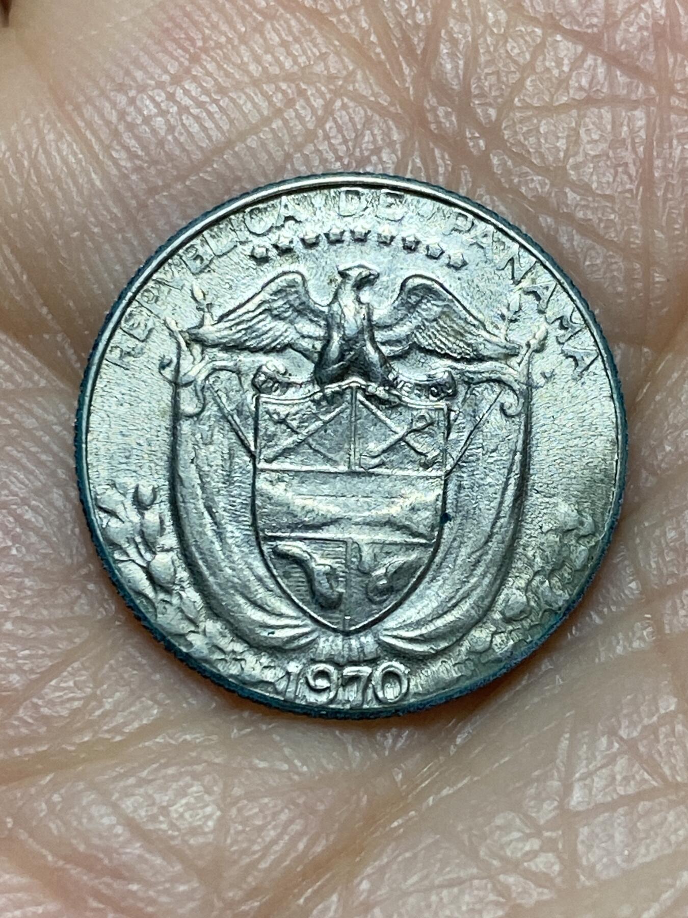 2025年第一百二十六场(总第一百五十二场）外国好品散币(免佣金) 巴拿马🇵🇦1970年1/10巴波亚