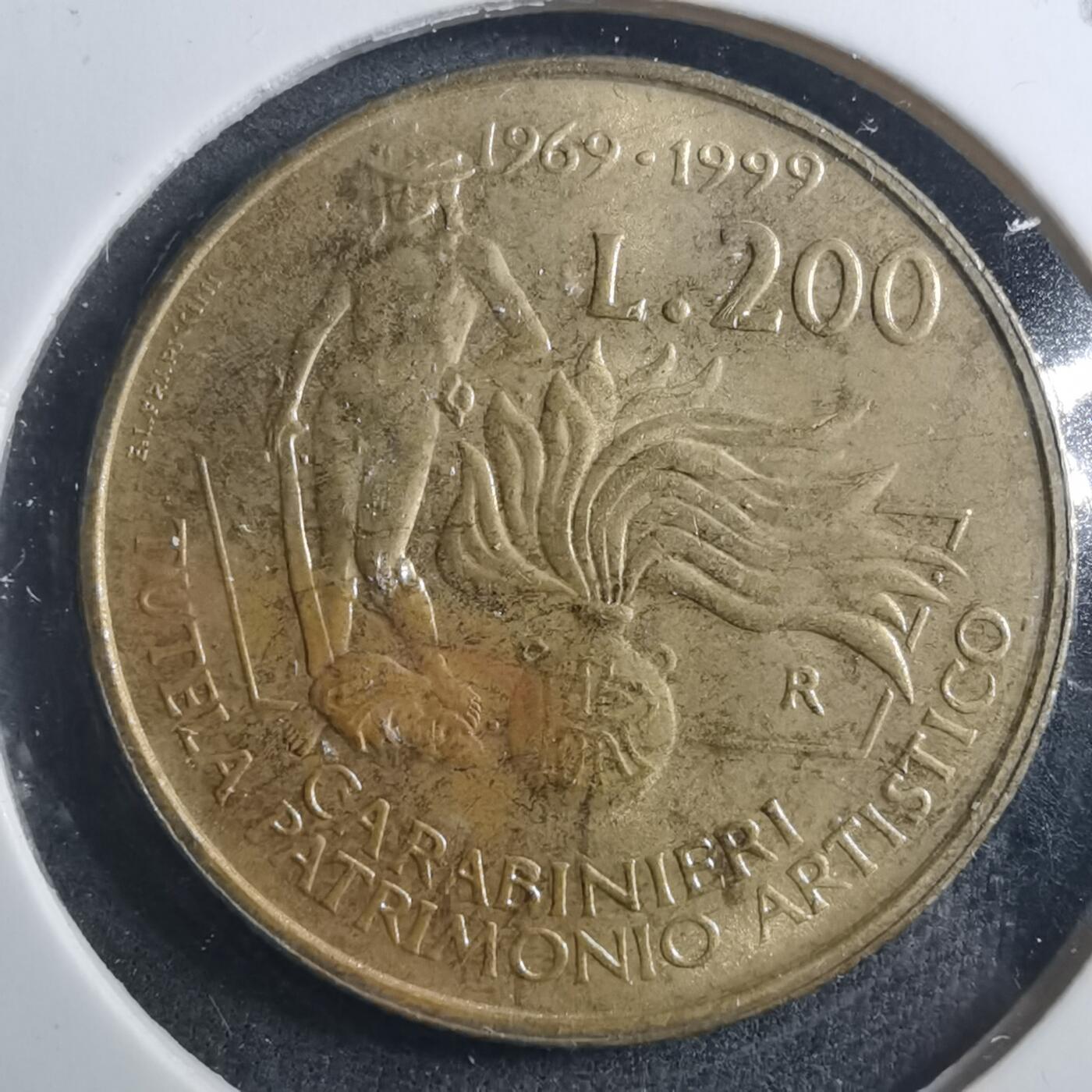 沼泽如烟--第896场 西班牙1999年200里拉