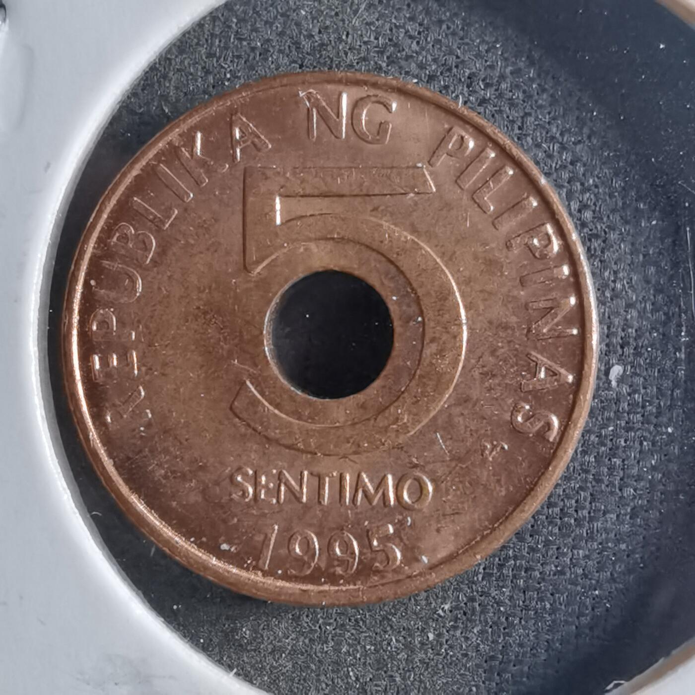 沼泽如烟--第898场 菲律宾1995年五分