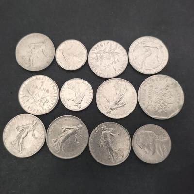 猩哥外币小铺➨【第201场】 - 法国12个