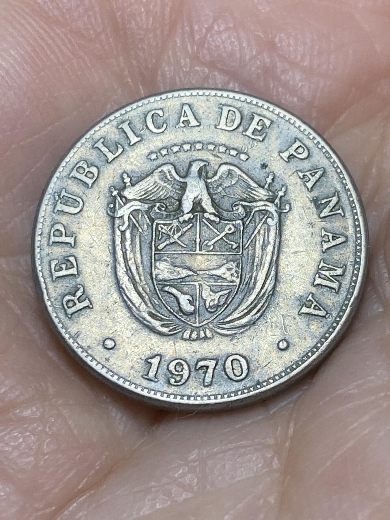 2025年第一百二十六场(总第一百五十二场）外国好品散币(免佣金) 巴拿马🇵🇦1970年5分