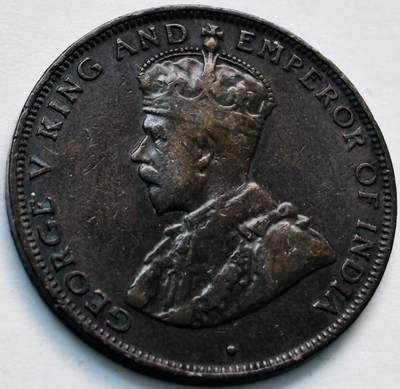 文馨钱币收藏第 280 场， 长期接收代拍品 - 稀少极美品 1934 年英属香港一仙铜币，乔治五世时期，第二版关门年，只发行 4 年