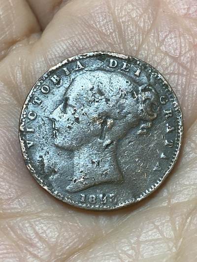 2025年第一百二十六场(总第一百五十二场）外国好品散币(免佣金) - 英国🇬🇧1法新(维多利亚女王青年时期)