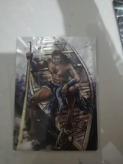 夜之极第三十五期 （11月8日周六晚9点截拍，欢迎竞拍） - 卡德曼 张建东水浒 18/99 阮小二 彩粗