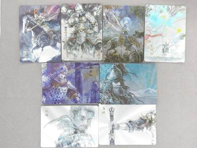 龙虎卡牌第六三场 （无佣金，周六结拍，欢迎送拍） - 冷烫粗闪8张  将魂-李靖