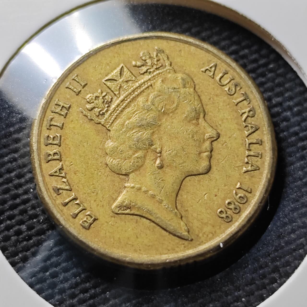 KK钱币收藏小铺  第367场  2月预留时间 周末发货  澳大利亚2元