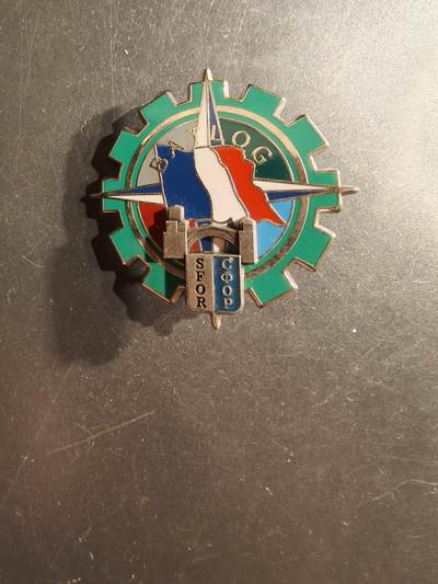 老王徽章第162期 -  北约驻波斯尼亚和黑塞哥维那维和部队（SFOR）法国营证章