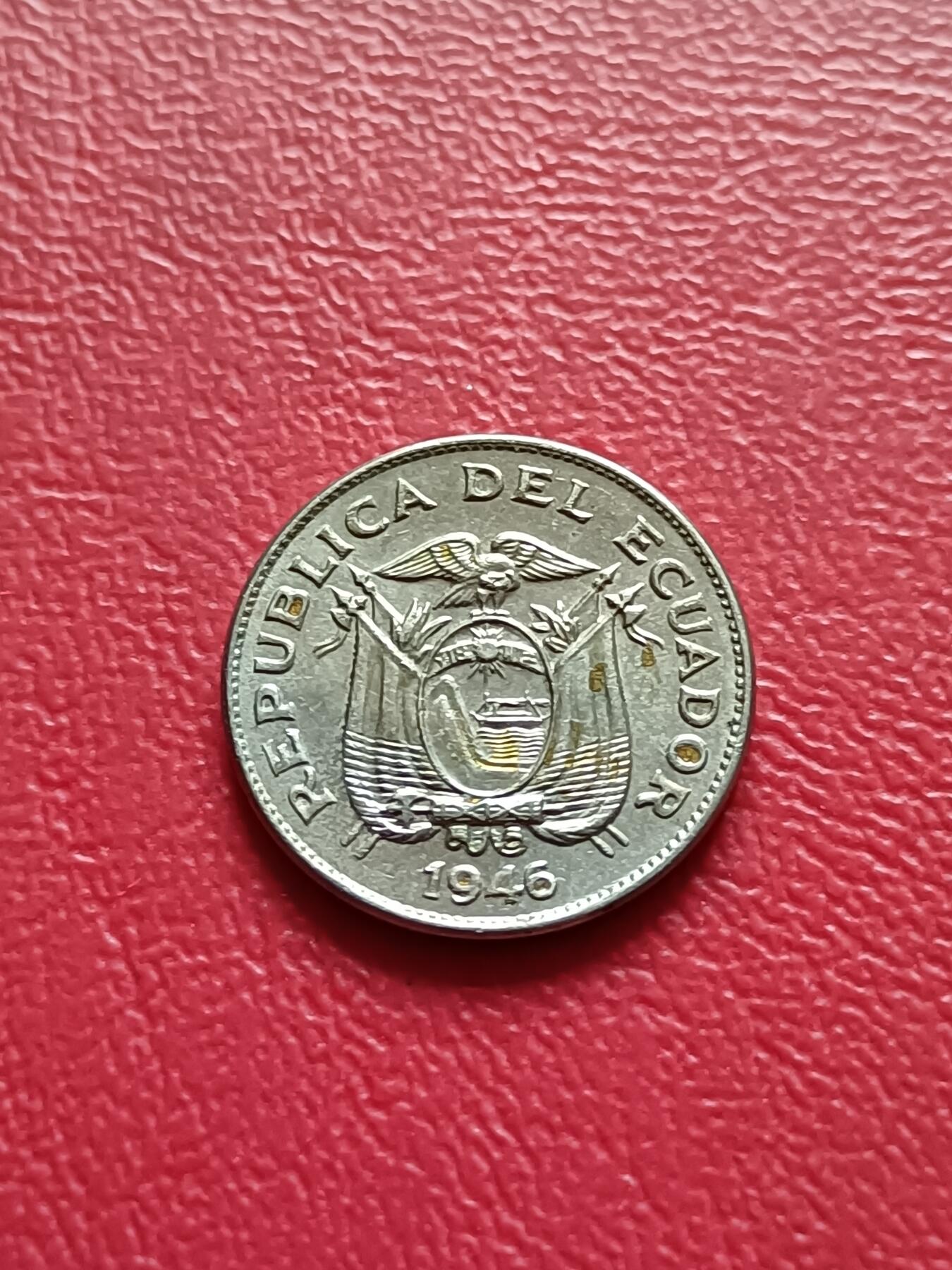 【云涧收藏】第七十八场 厄瓜多尔1946年5分