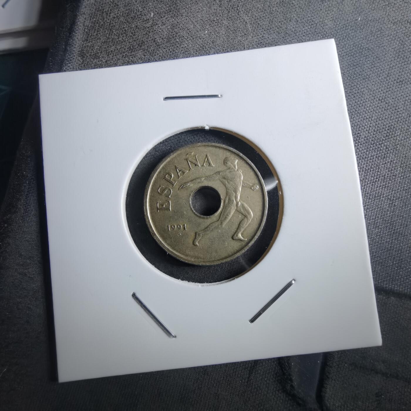 沼泽如烟--第897场 西班牙1991年25比塞塔