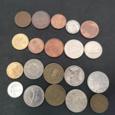 猩哥外币小铺➨【第201场】 - 硬币20个