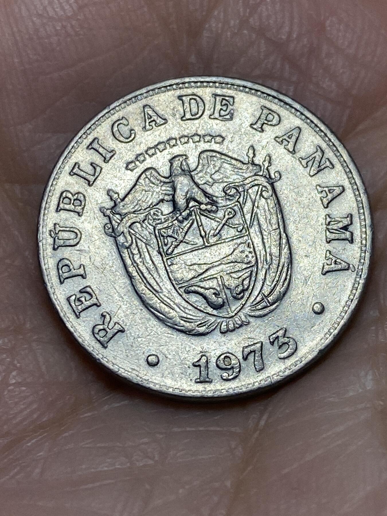 2025年第一百二十六场(总第一百五十二场）外国好品散币(免佣金) 巴拿马🇵🇦1973年5分