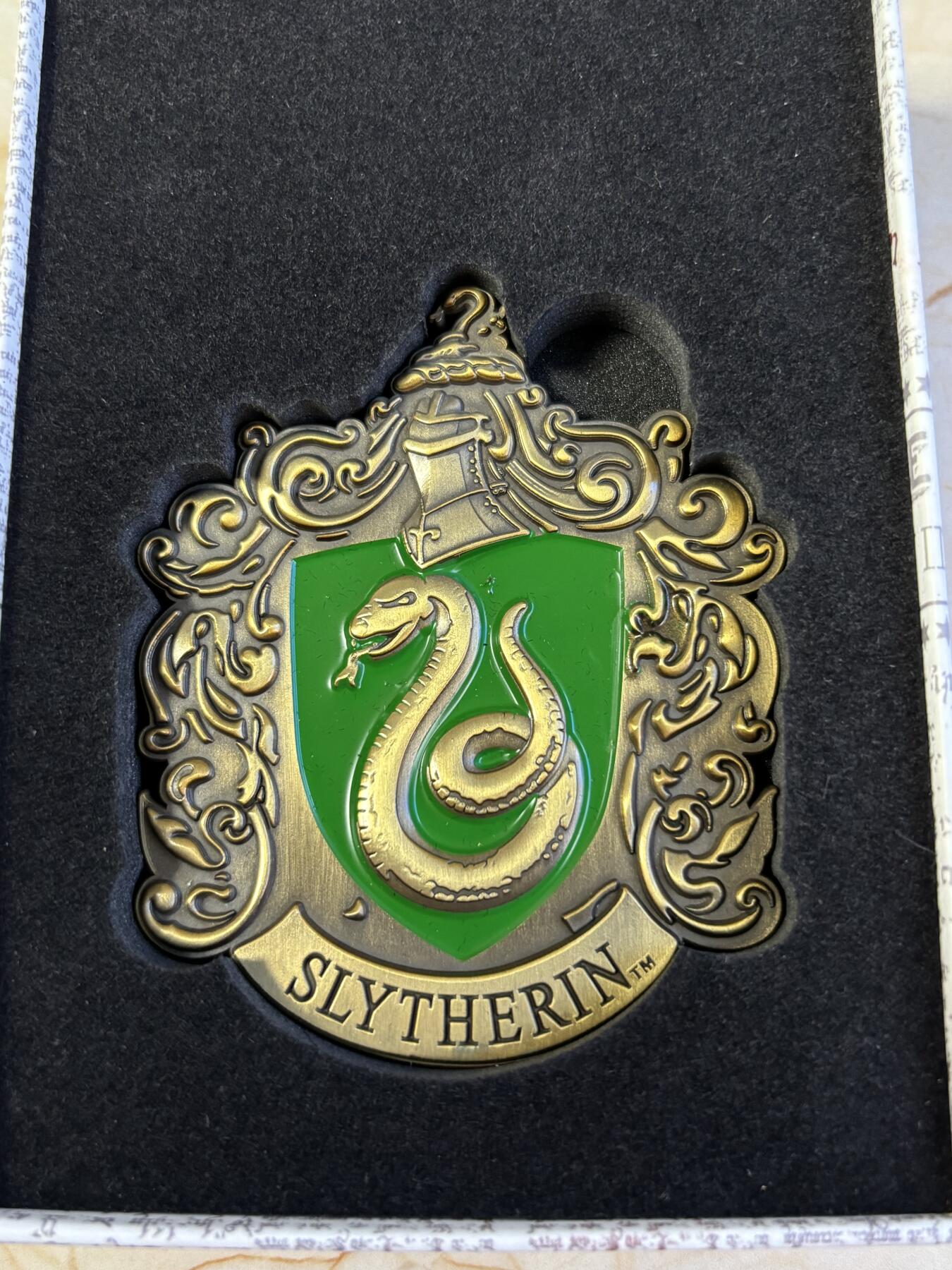 第181期拍卖 库克2021年哈利波特徽章斯莱特林徽章异形彩铜币