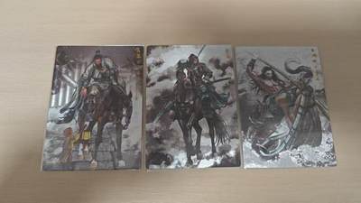 夜之极第三十五期 （11月8日周六晚9点截拍，欢迎竞拍） - 卡德曼 张建东水浒 第一弹 三人物 墨粗