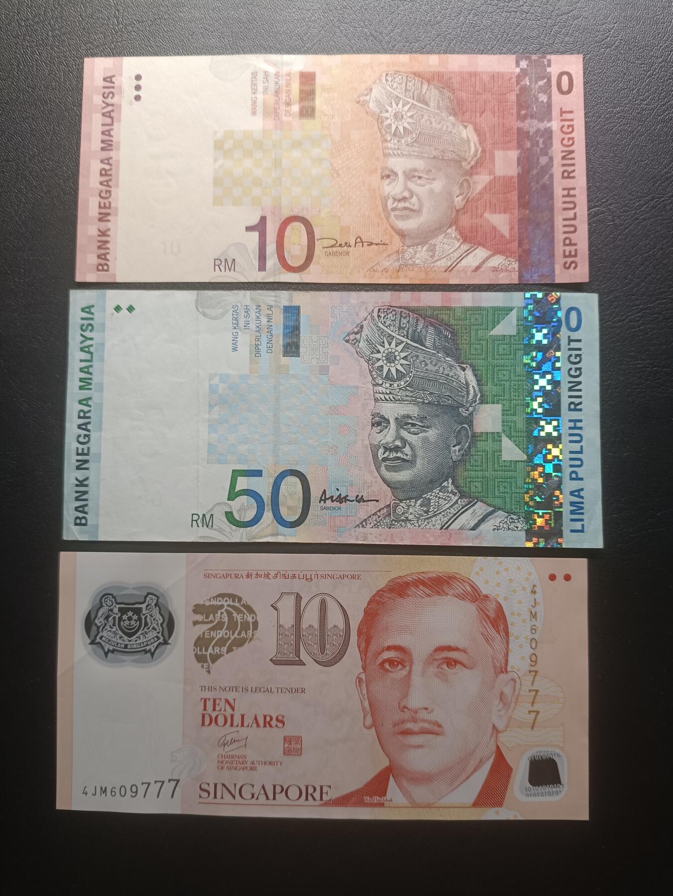 2025十一月第三期，总201期 【雨】东南亚钞票批量三张流通品相—AUNC