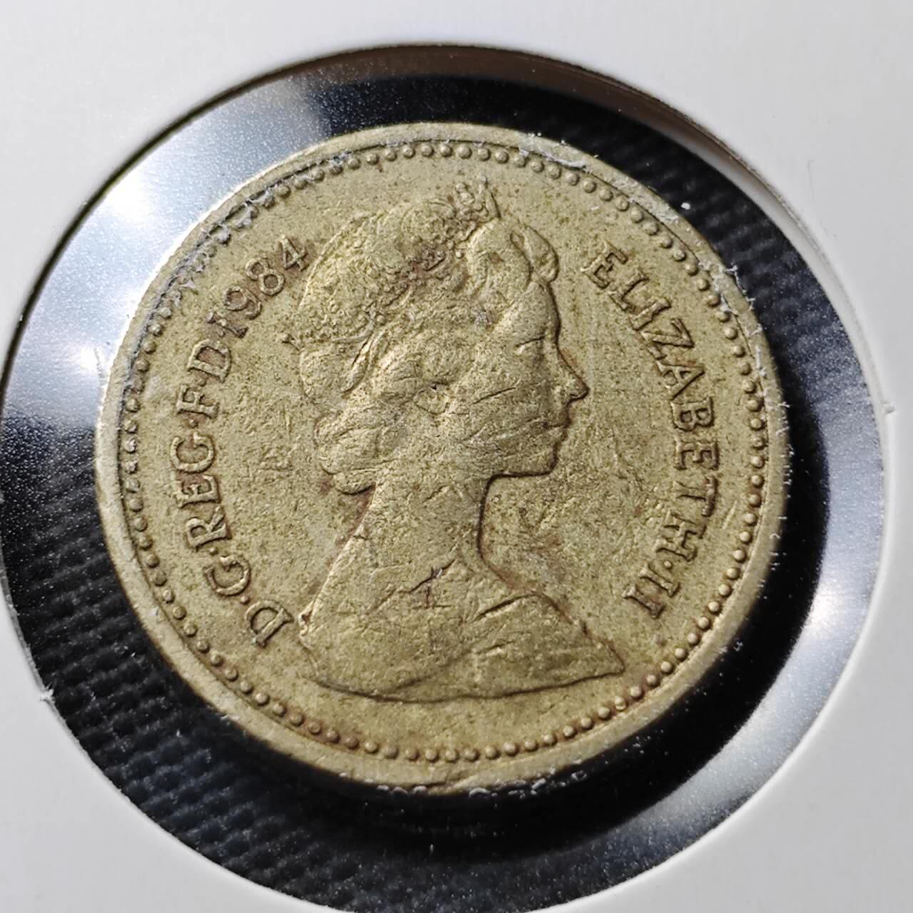 KK钱币收藏小铺  第367场  2月预留时间 周末发货  英国1镑