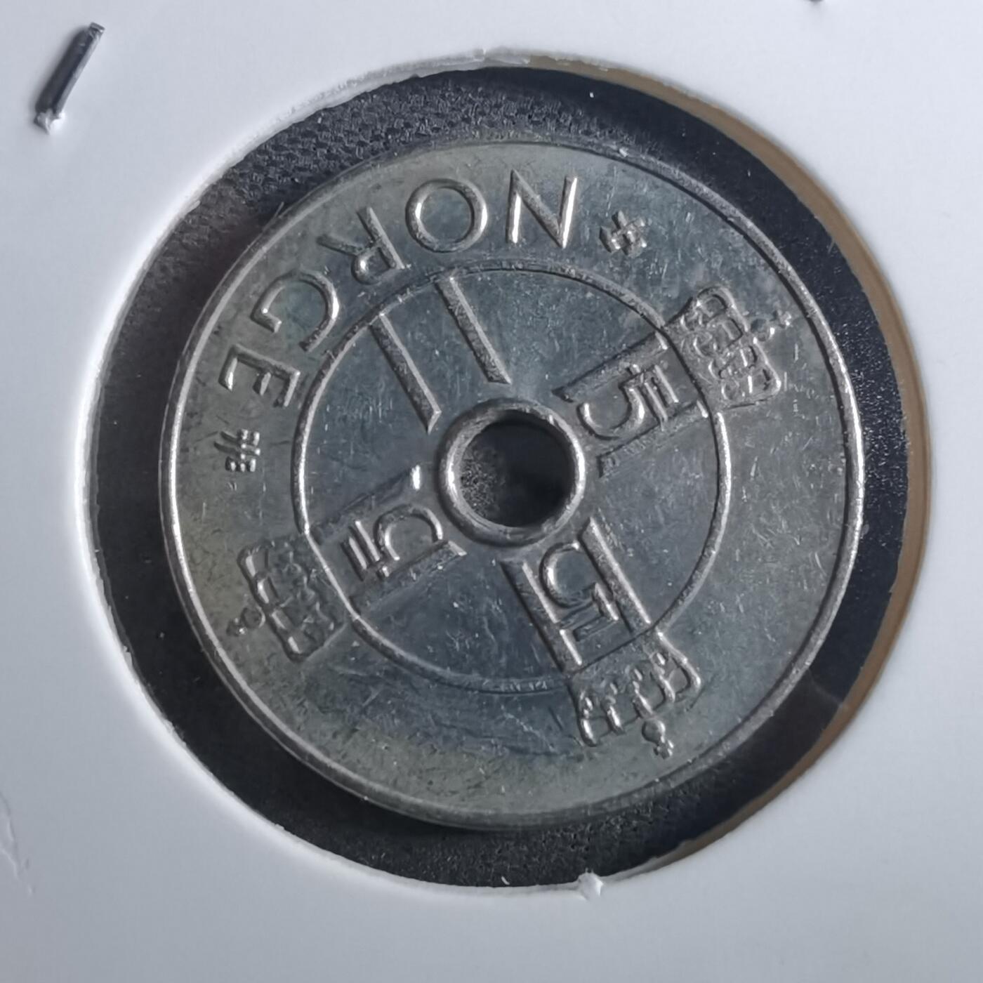 沼泽如烟--第897场 挪威1998年1克朗