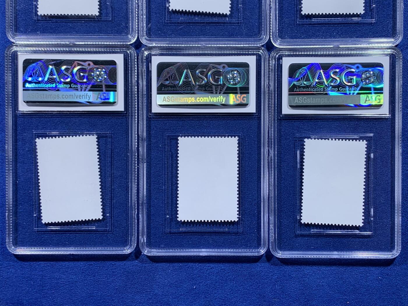 《竞宝斋》第436场 周日，周一2场连拍 （全场包邮） 六枚一组 ASG评级 2002-2004年鸟类邮票 不同面值 非常漂亮