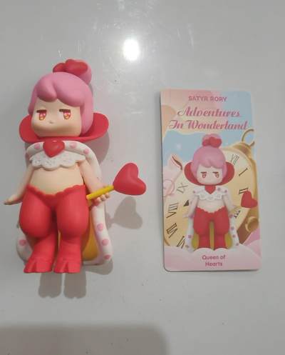 正版盲盒专场 - 泡泡玛特潘神爱丽丝系列～女王 Queen of hearts！