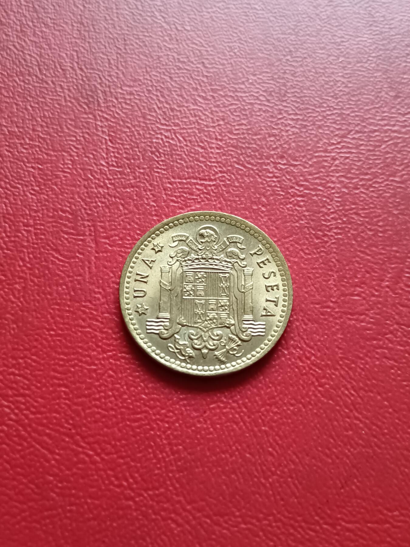 【云涧收藏】第七十八场 西班牙1966版1比塞塔