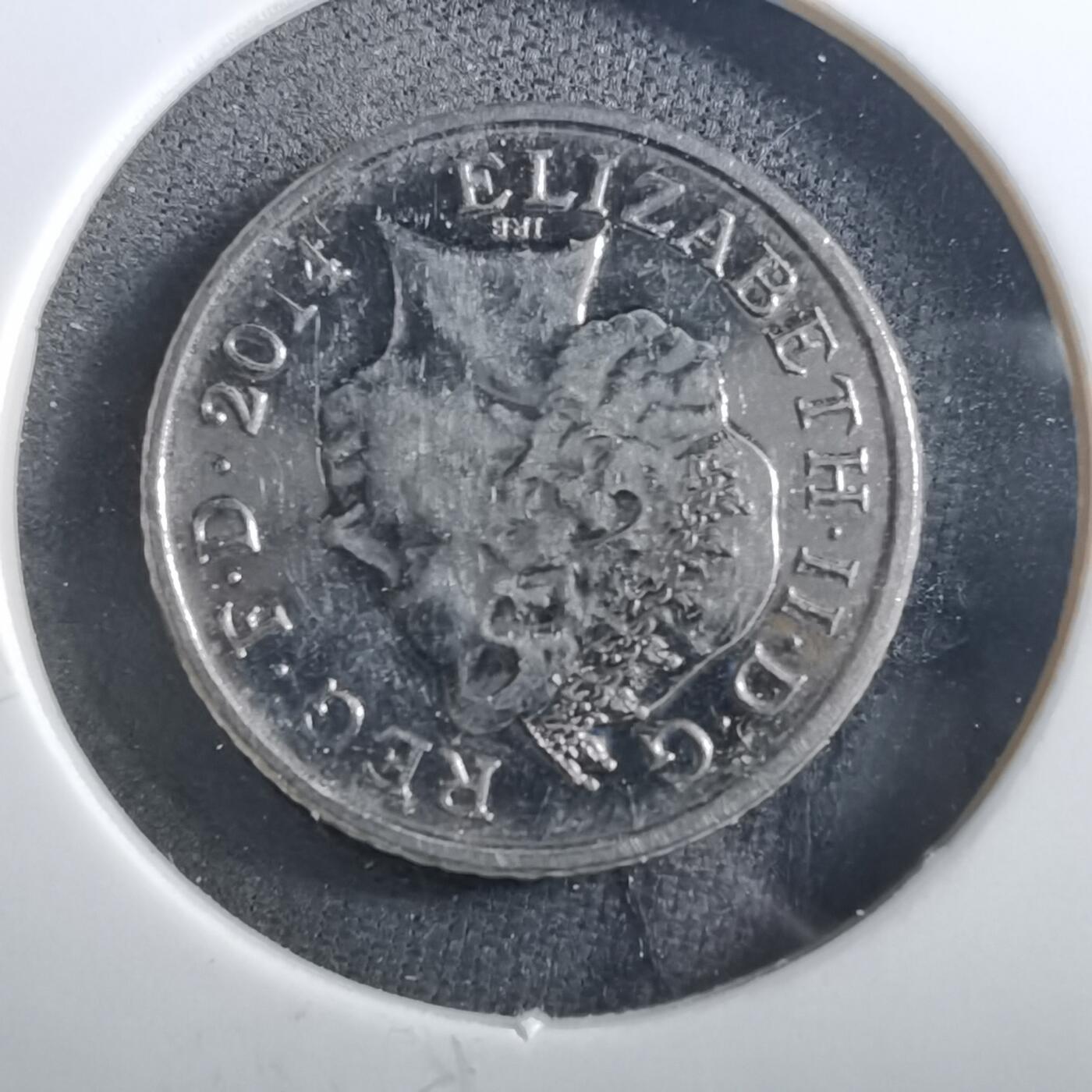 沼泽如烟--第897场 英国2014年5便士