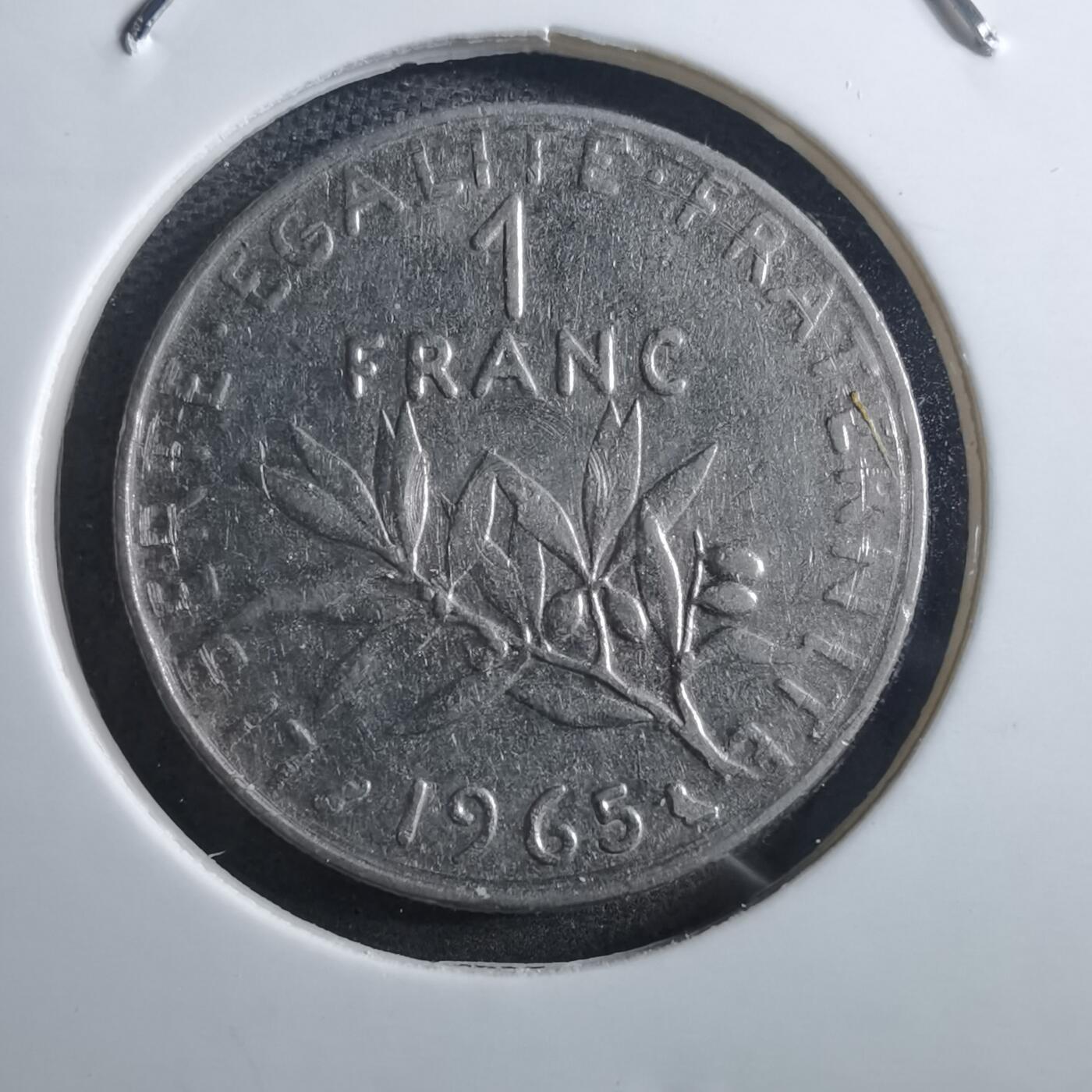 沼泽如烟--第897场 法国1965年1法郎