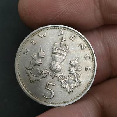 猩哥外币小铺➨【第201场】 - 5便士