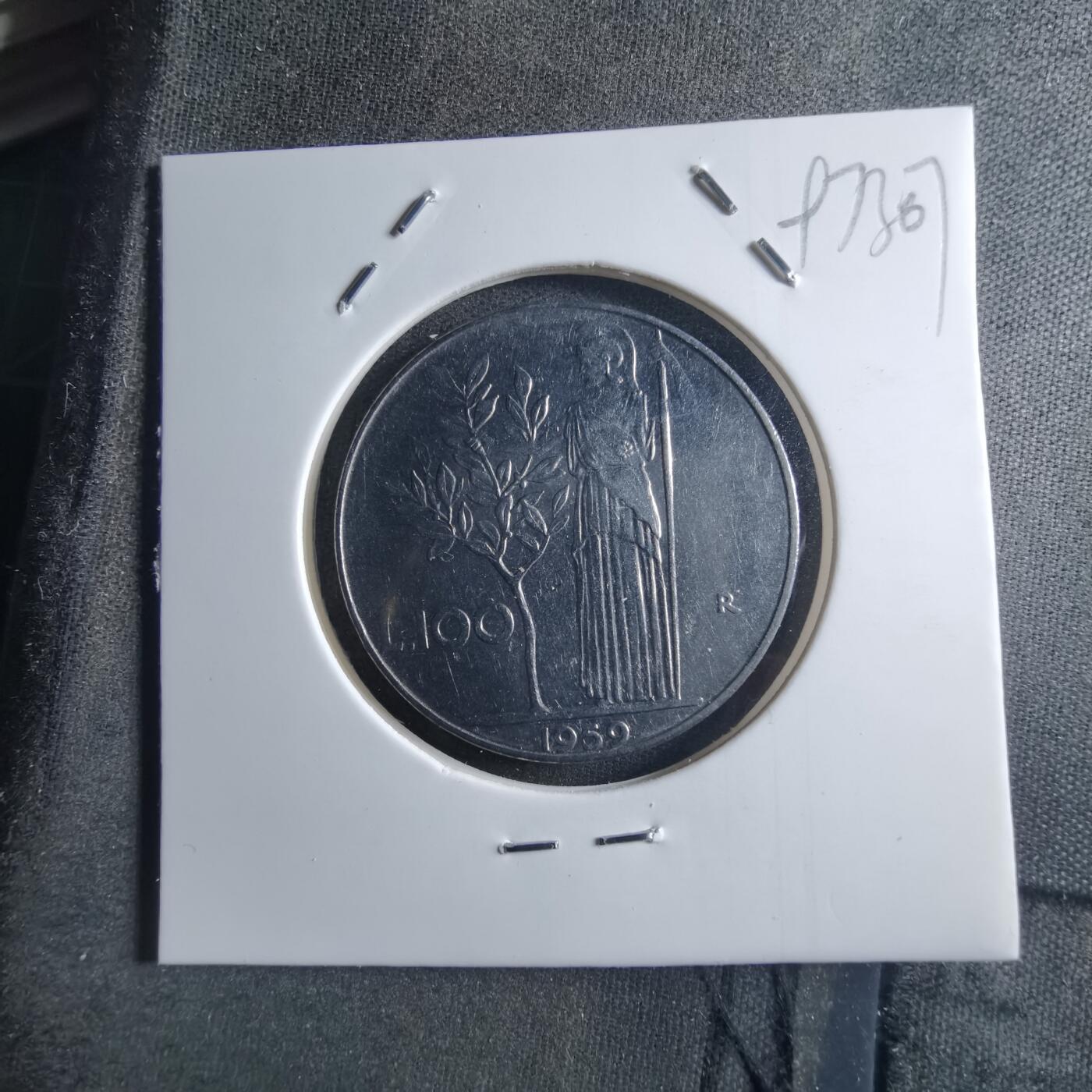 沼泽如烟--第897场 意大利1959年100里拉