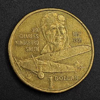 【淘币小摊】实时拍第七百九十三拍   散币场   满百包邮可预留二周 每周一统一发货   - 澳大利亚1997年一元纪念币