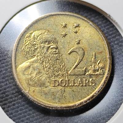 KK钱币收藏小铺  第367场  2月预留时间 周末发货 -  澳大利亚2元 好品