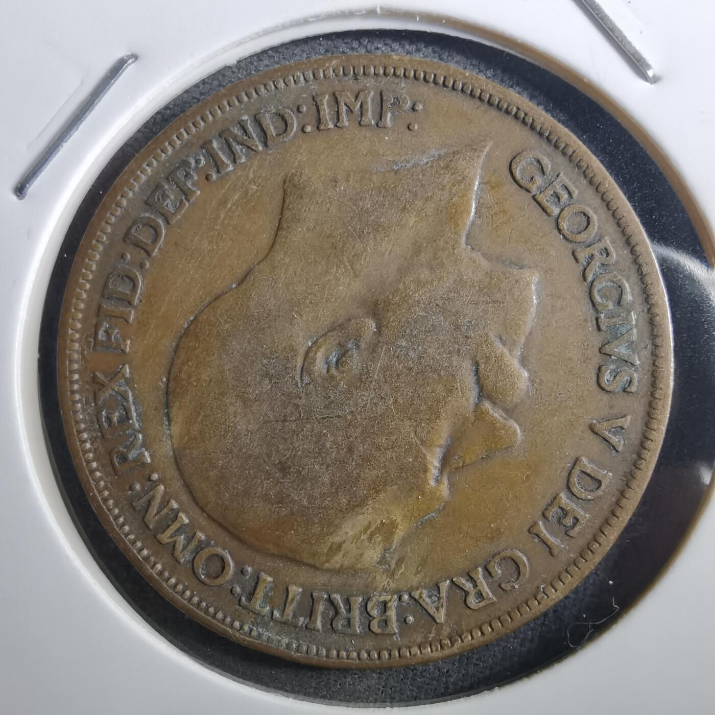 沼泽如烟--第897场 英国1914年1便士