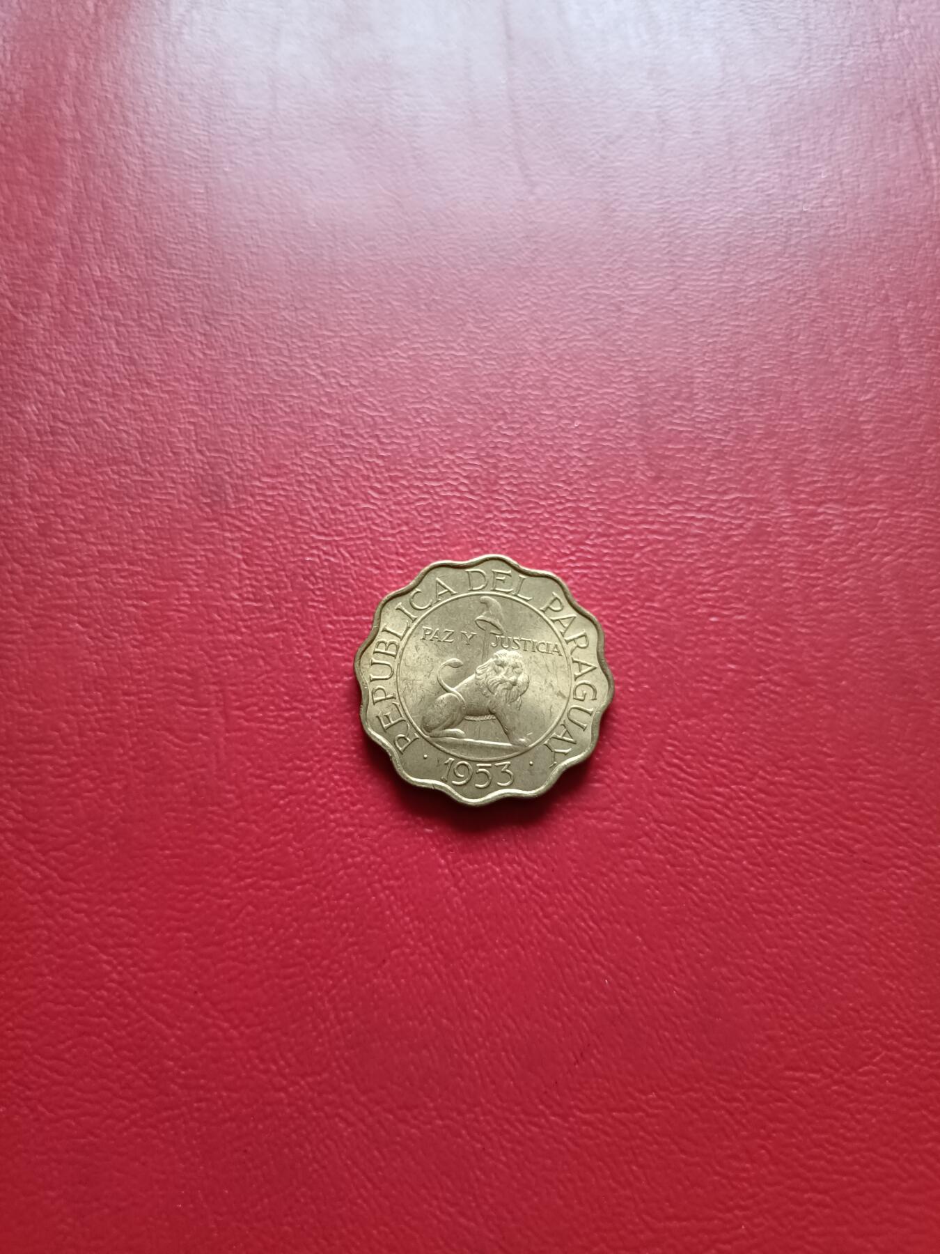 【云涧收藏】第七十八场 巴拉圭1953年25分